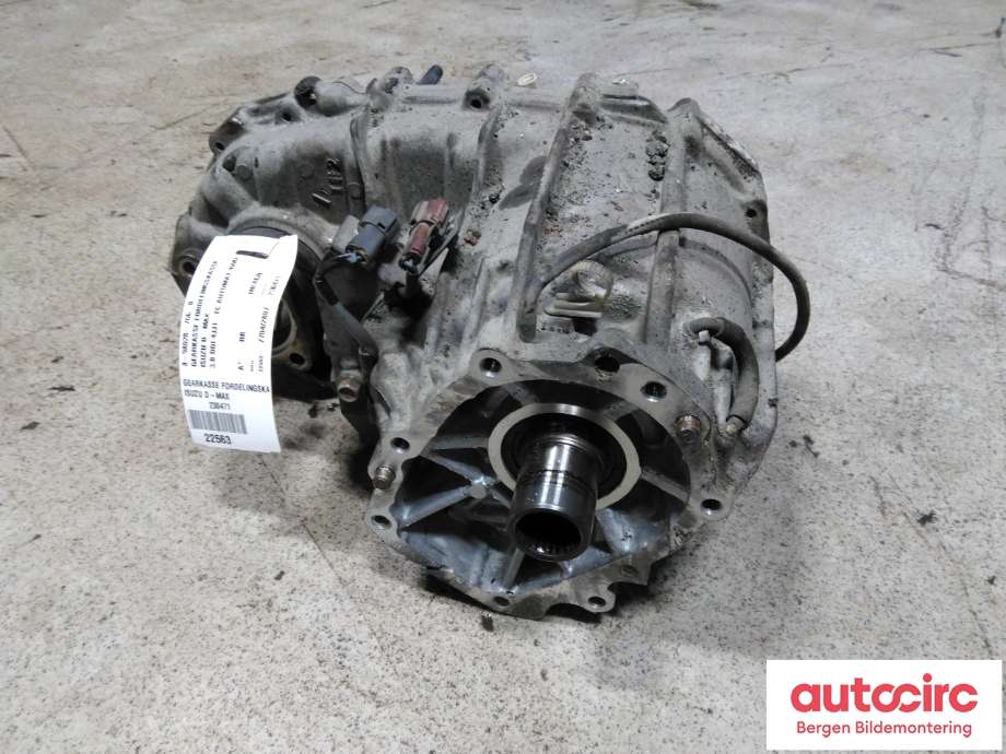 Girkasse 4WD fordelingskasse til Isuzu D-Max 2007-2012 (Type I) (ISUZU|8-98028-766-0|)