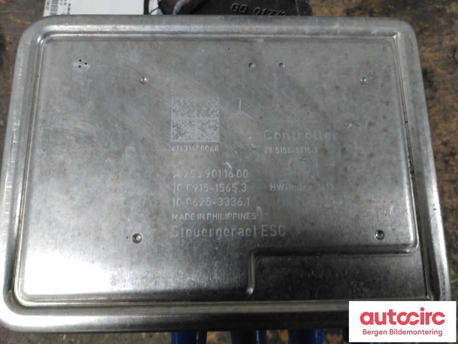 Styreenhet ABS til Mercedes C-Klasse 2014-2018 (Fase 1) (W205) (W205) (MERCEDES|A 253 431 33 00|)