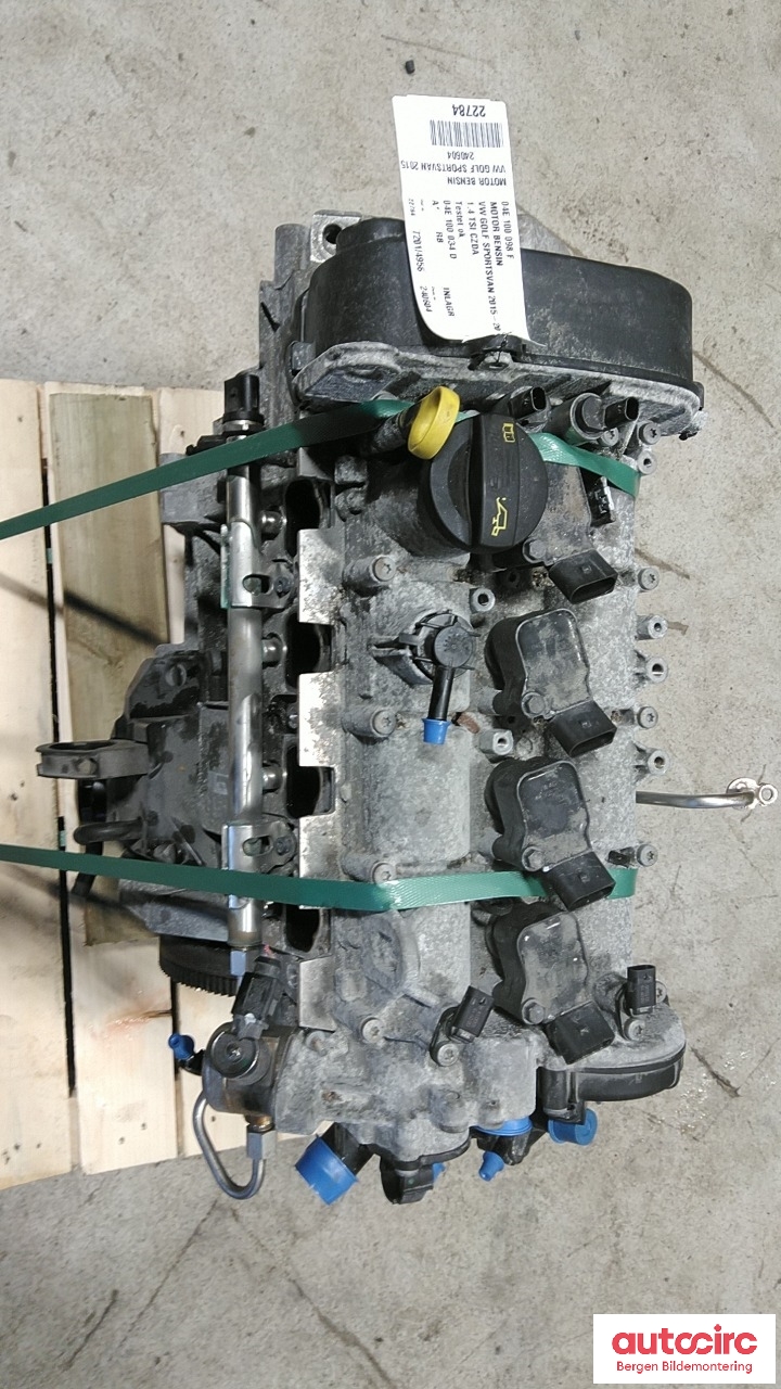 Motor bensin til VW Golf Sportsvan 2014-2018  (VOLKSWAGEN|04E 100 098 F|04E 100 034 D|)