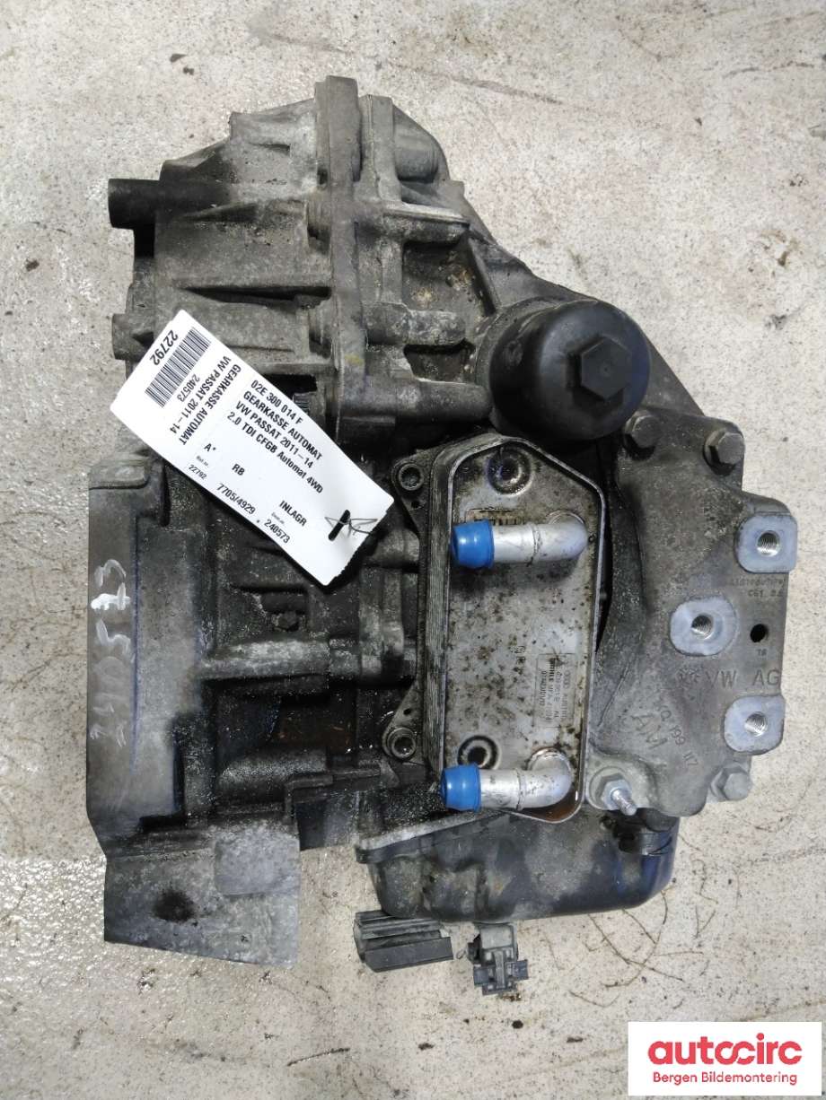 Girkasse automat til VW Passat 2011-2015 (B7) (B7) (VOLKSWAGEN|02E 300 014 F|)