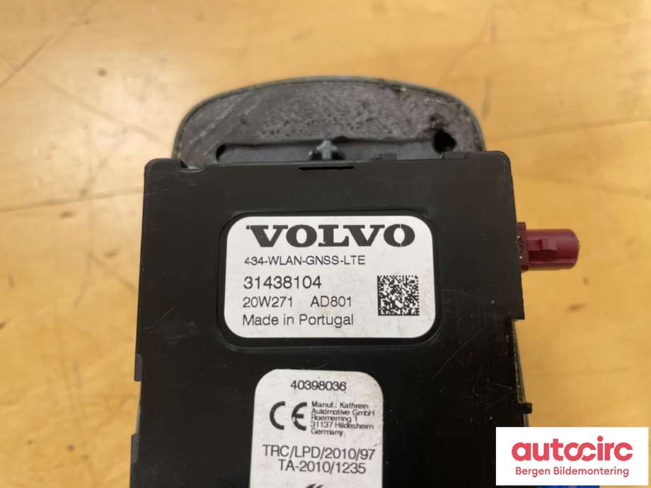Antenne forsterker til Volvo XC60 2017-->> (Type II)  (VOLVO|31438104|)