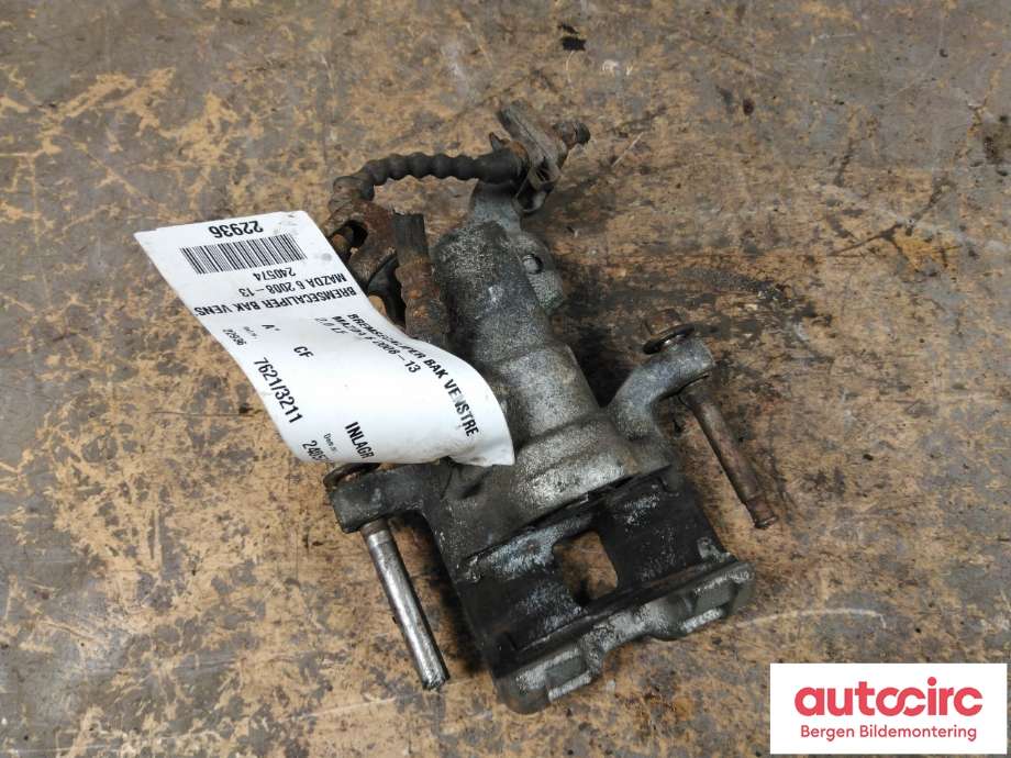 Bremsecaliper venstre bak til Mazda 6 2008-2010 (Type II, Fase 1) (MAZDA|GJ6A-26-71XC|)