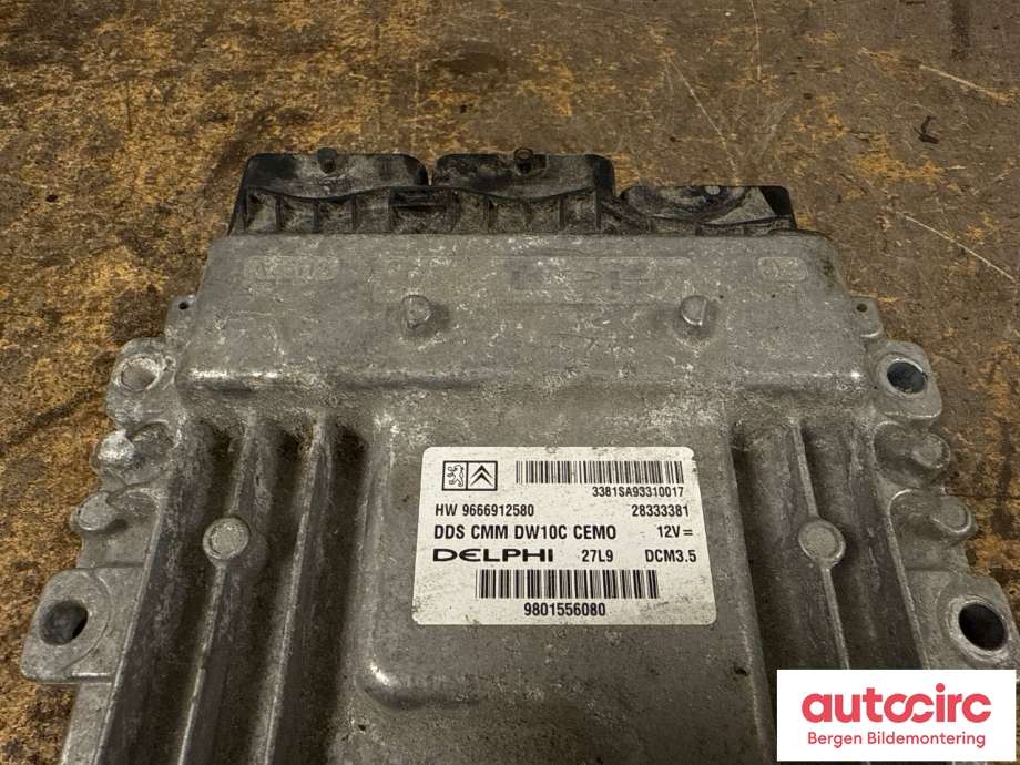 Styreenhet motor til Toyota Proace 2013-2016 (Type I) (TOYOTA|SU001A0529||9666912580)