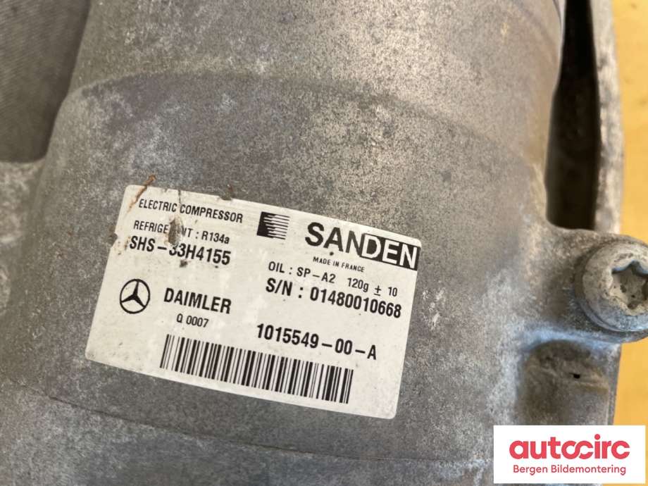 Aircondition kompressor til Mercedes B-Klasse 2011-2018 (W246) (W246) (MERCEDES|A 003 230 51 11|)