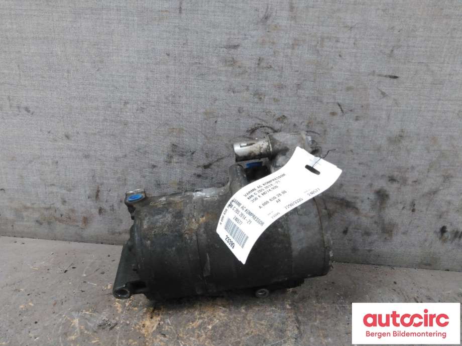 Aircondition kompressor til Mercedes C-Klasse 2014-2018 (Fase 1) (W205) (W205) (MERCEDES|A 000 830 56 00|A 000 830 28 00|)