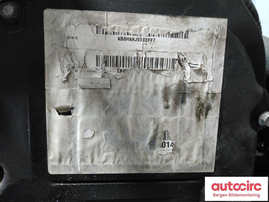 Motor diesel til Peugeot 5008 2010-2017 (Type I)  (PEUGEOT|0135 QY|)