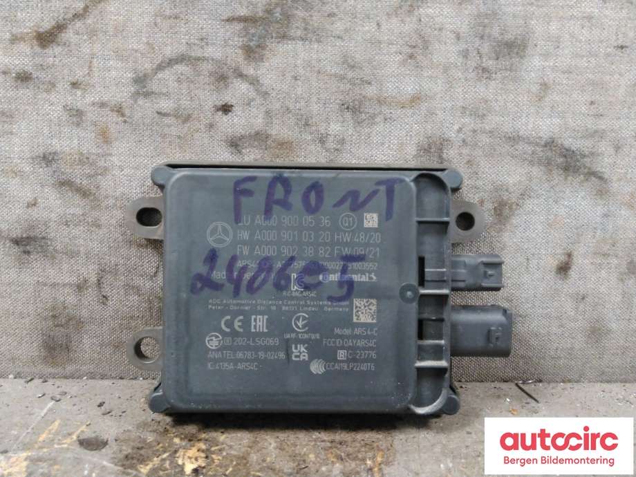 Sensor radar til Mercedes EQE 2022-->>  (MERCEDES|A 000 900 05 36|A0009002348|)