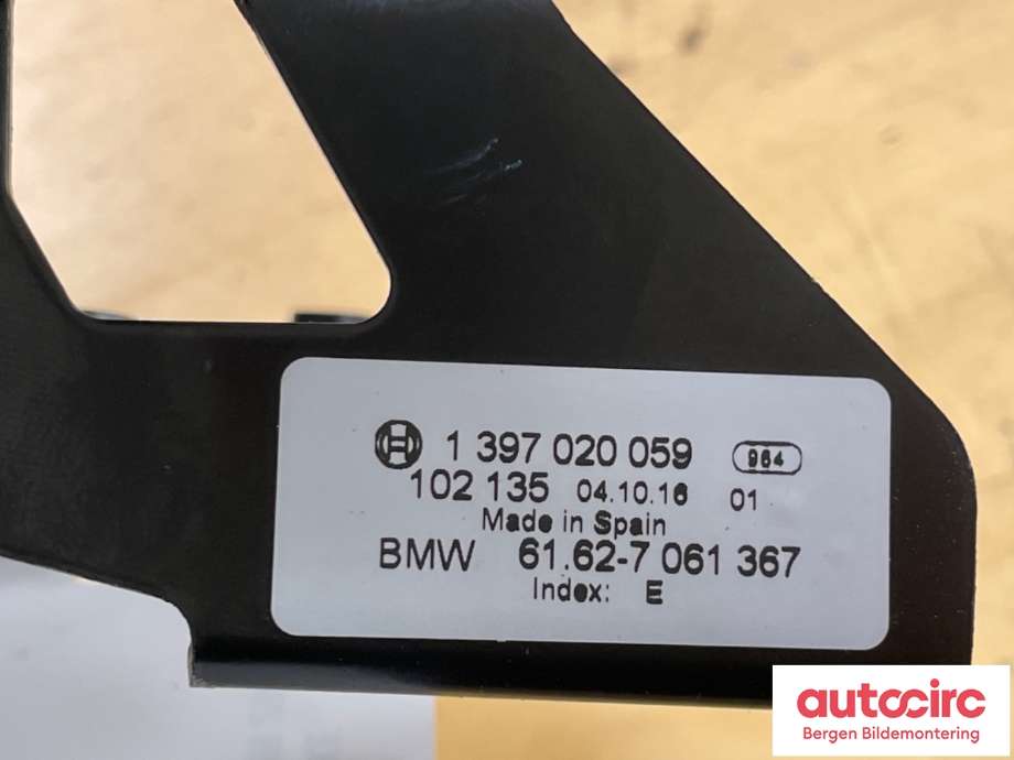 Viskermotor bakrute til BMW 5-Serie 2003-2010 (E60/E61) (E60/E61) (BMW|61 62 7 208 602|1 397 020 059|)