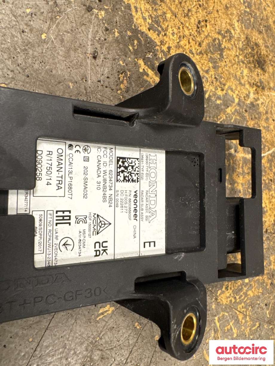 Sensor radar til Honda e 2020-->> (HONDA|36931-TYF-E02|36931-TYF-E01|36930-TYF-E02)