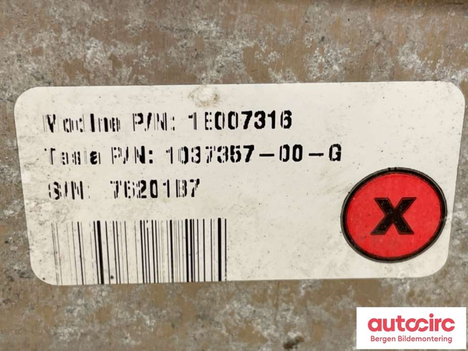 Varmeapparat diverse til Tesla Model S 2016-2021 (Fase 2)  (TESLA|1039040-00-G|)