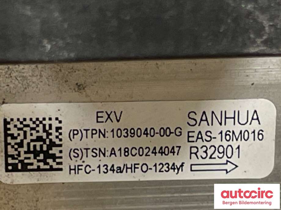 Varmeapparat diverse til Tesla Model S 2016-2021 (Fase 2)  (TESLA|1039040-00-G|)