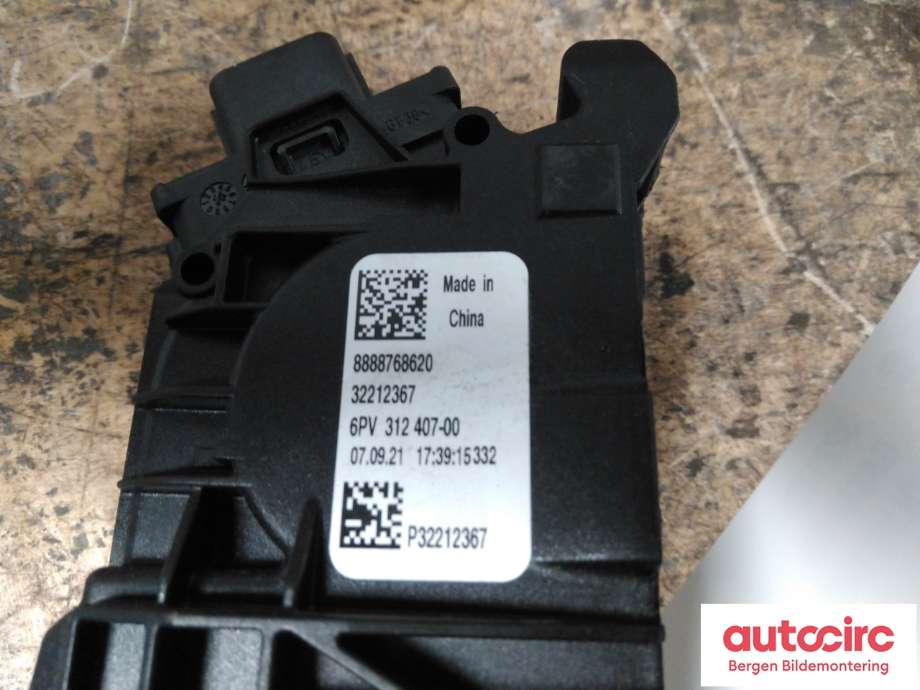 Pedal gass til Volvo C40 Recharge 2021-2024  (VOLVO|32212367|)