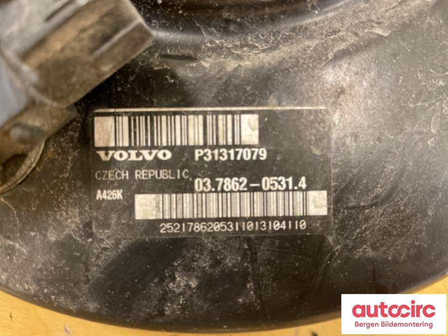 Bremsekraft-forsterker til Volvo V40 2012-2019  (VOLVO|31381631||31317079)