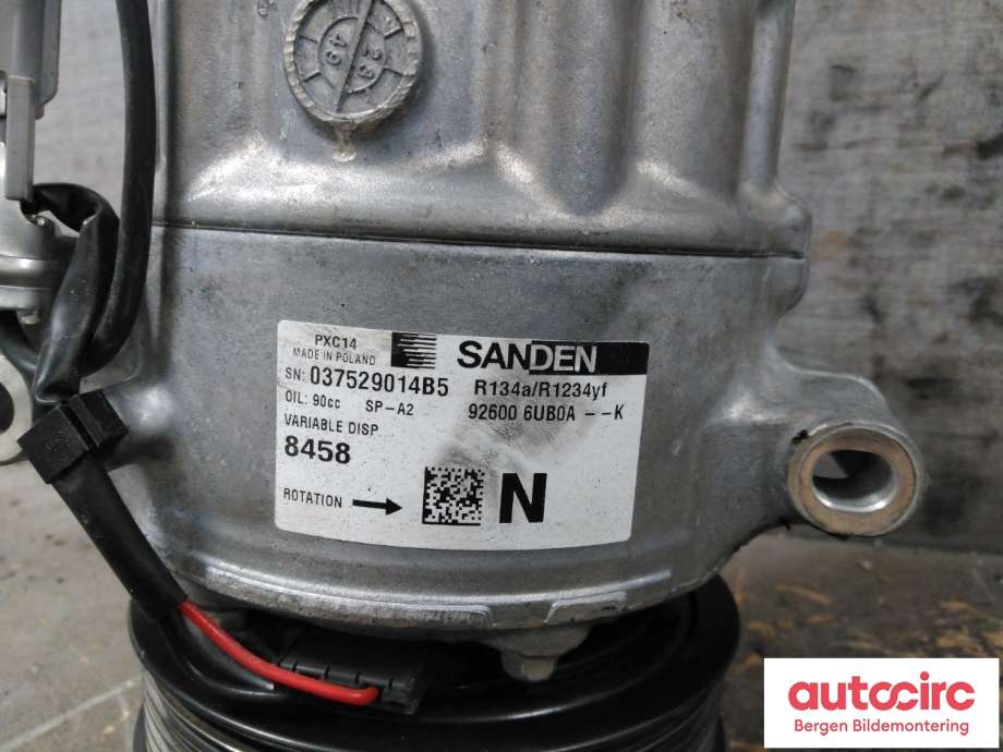 Aircondition kompressor til Mercedes Citan 2021-->> (W420) (W420) (MERCEDES|A 420 830 73 00|)