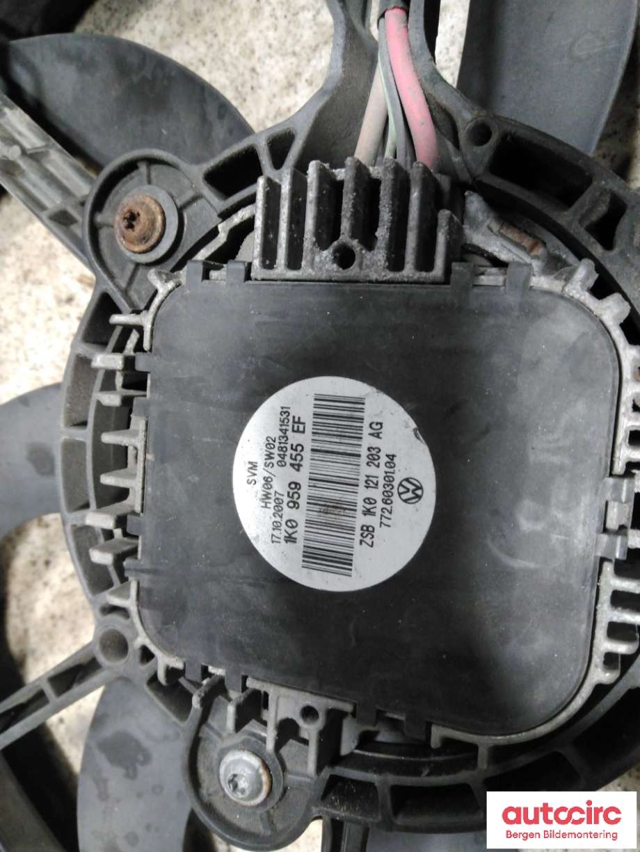 Kjølevifte til VW Golf V, Combi 2003-2008 (VOLKSWAGEN|1K0 121 205 AA|)