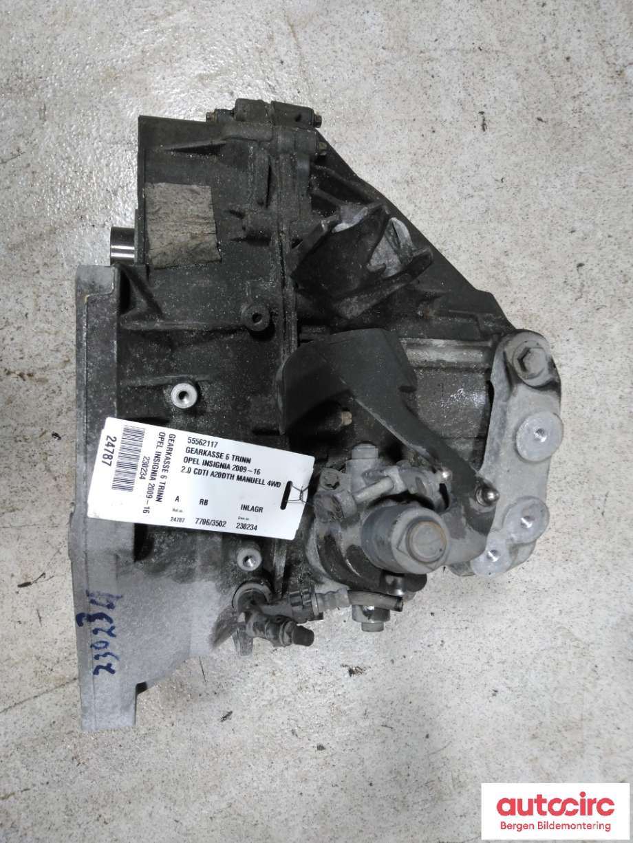 Girkasse manuell 6-trinn til Opel Insignia A 2009-2014  (OPEL|55562117|)