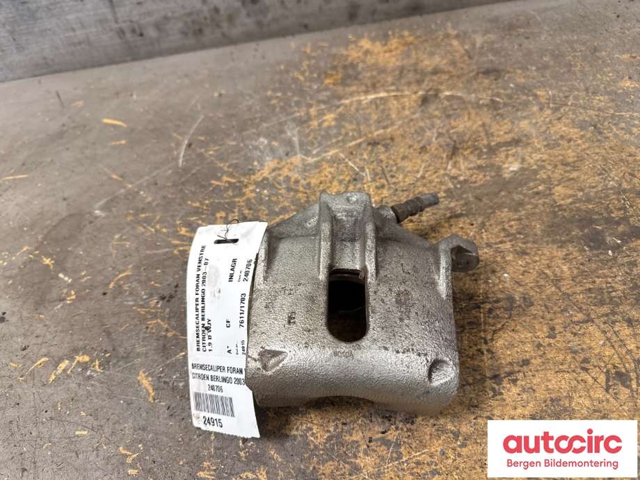 Bremsecaliper venstre foran til Citroën Berlingo 2002-2008 (Type I, Fase 2) (CITROEN|4400 R6|)