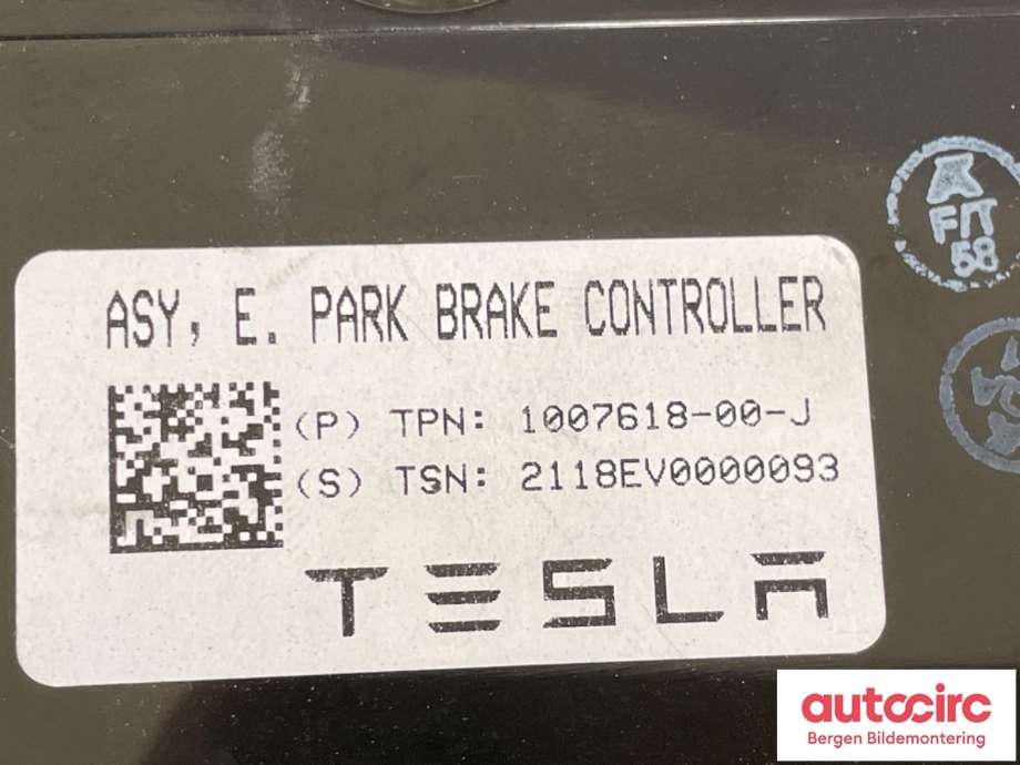 Styreenhet parkering til Tesla Model S 2016-2021 (Fase 2)  (TESLA|1007618-00-J|)