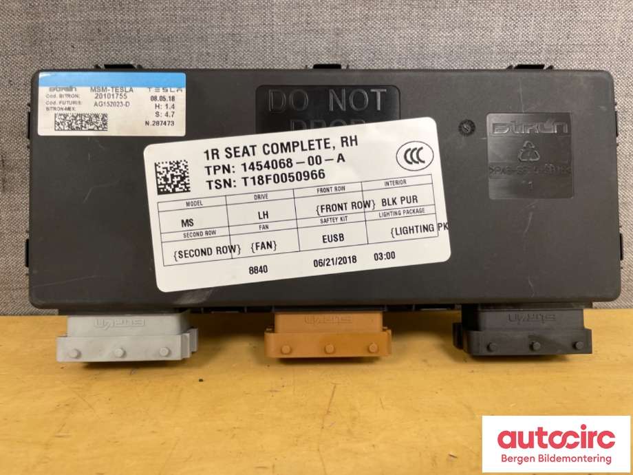 Styreenhet diverse til Tesla Model S 2016-2021 (Fase 2) (TESLA|1454068-00-A|)