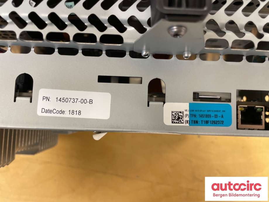 Instrument kjørecomputer til Tesla Model S 2016-2021 (Fase 2)  (TESLA|1451809-03-A|)