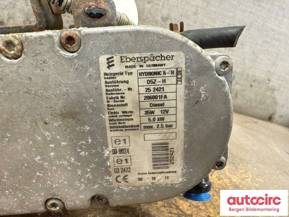Dieselvarmer til Toyota Avensis 2009-2015 (Type III, Fase 1)  (TOYOTA|8710002040|)