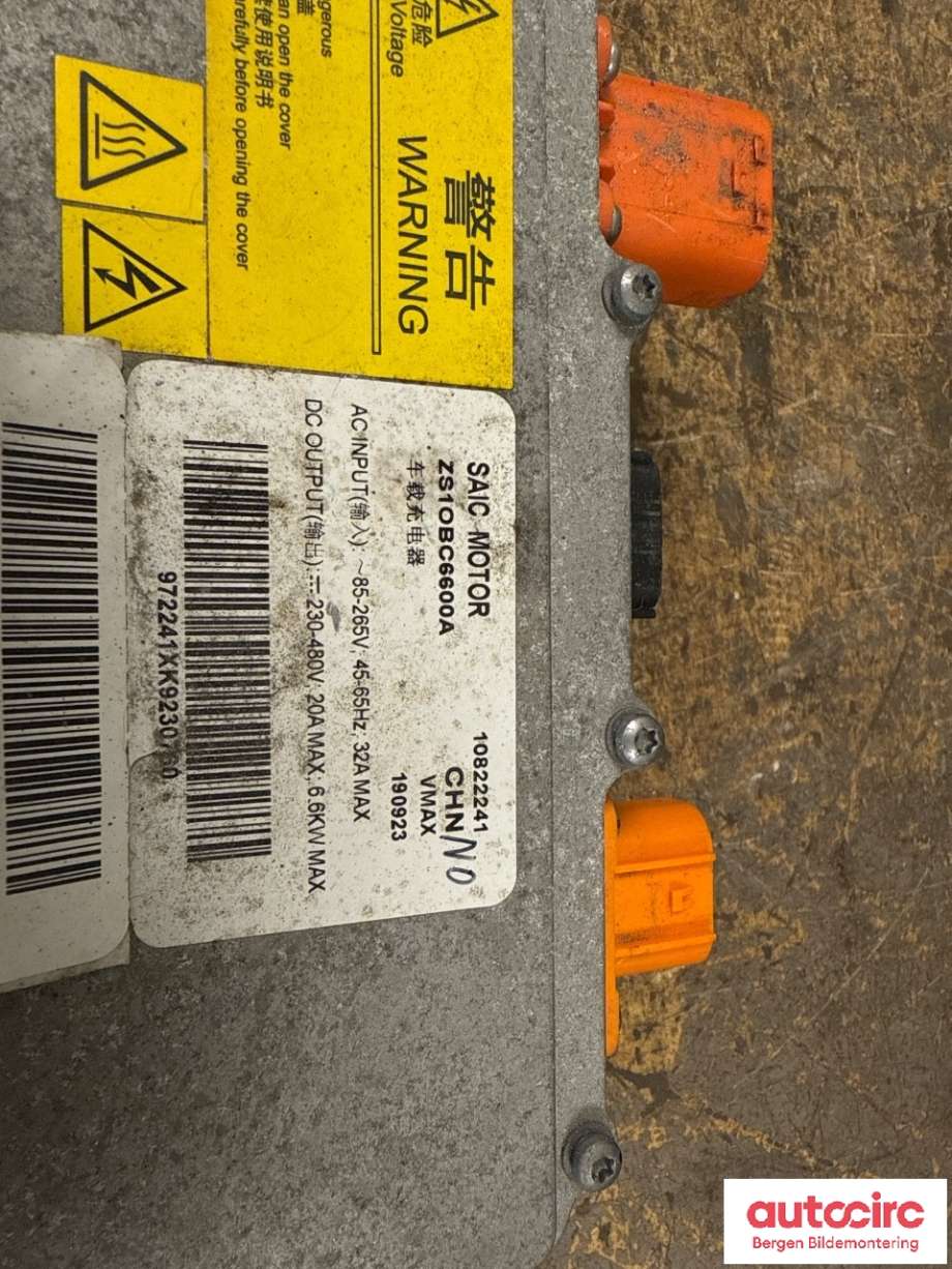 DCDC converter hybrid til MG ZS EV 2019-2021 (Type I, Fase 1)  (MG||10822241)