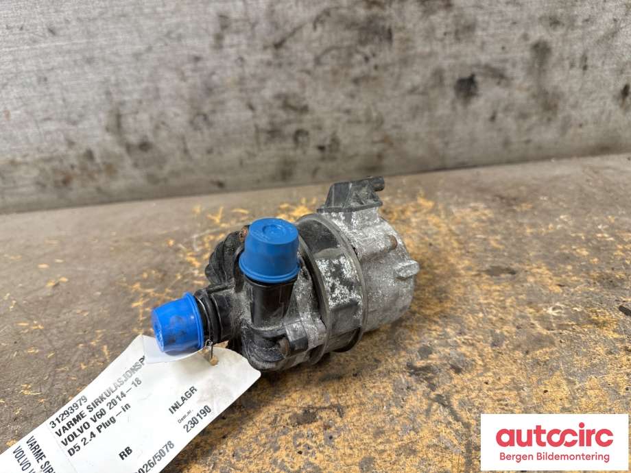 Sirkulasjonspumpe til Volvo V60/V60 CC 2013-2018 (Type I, Fase 2)  (VOLVO|31293979|)