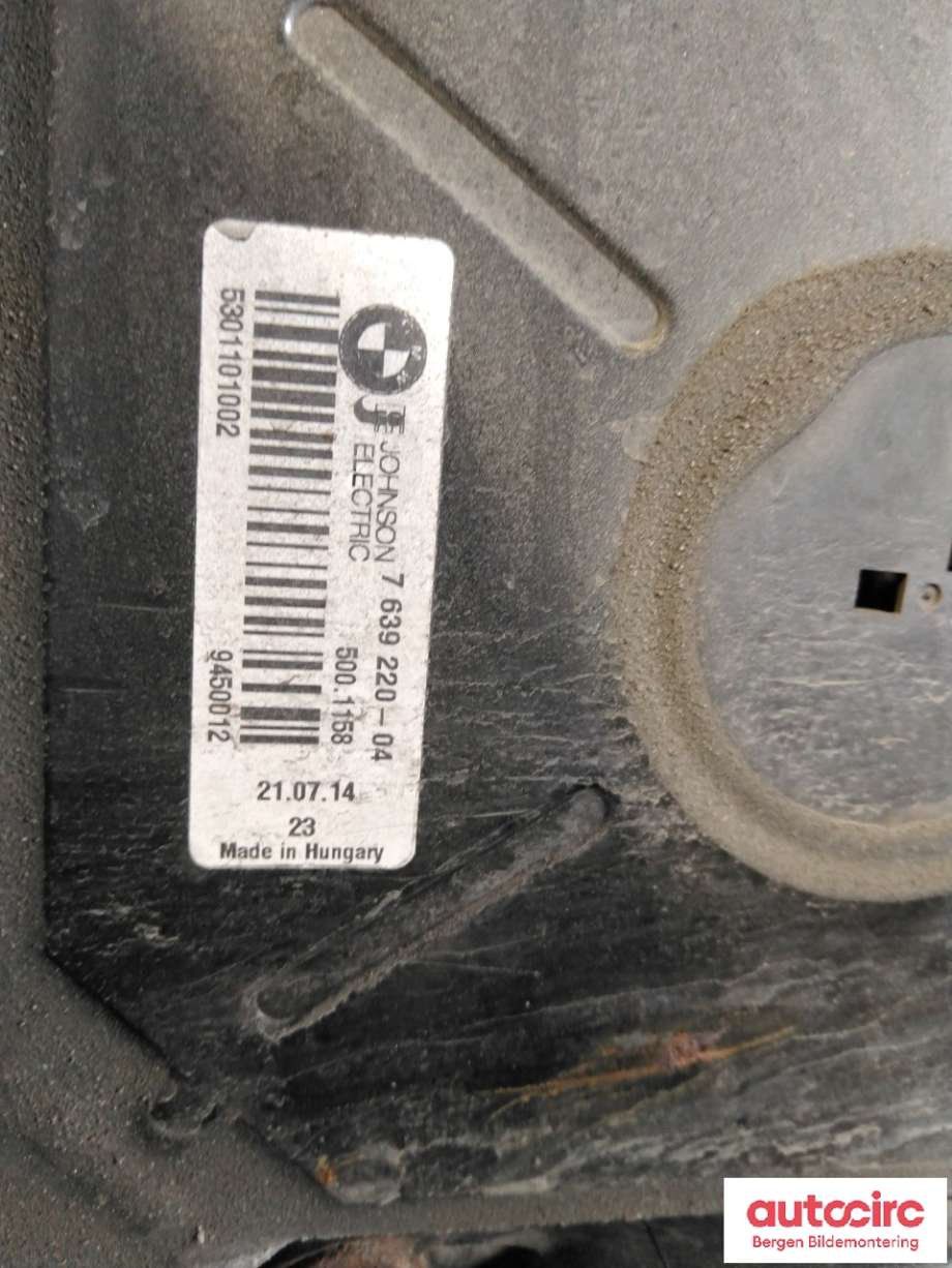 Kjølevifte til BMW i3 2013-2022  (BMW|17 42 8 642 143|)
