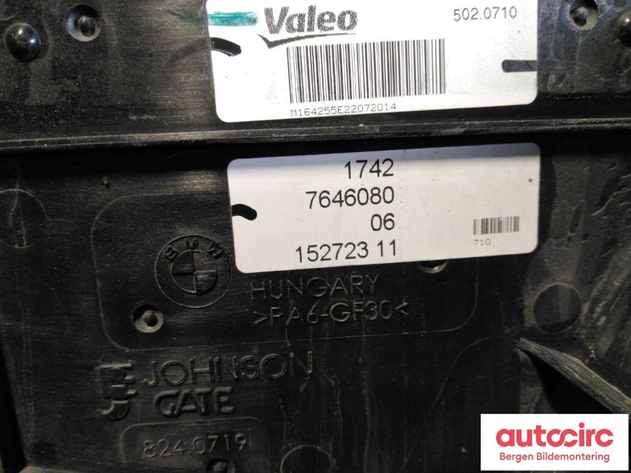 Kjølevifte til BMW i3 2013-2022  (BMW|17 42 8 642 143|)