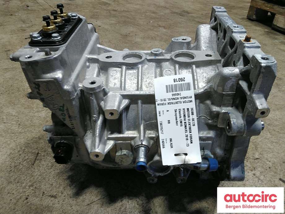 Motor elbil foran til Hyundai Kona 2021-2023 (Type I, Fase 2)  (HYUNDAI|36500-0E720|)