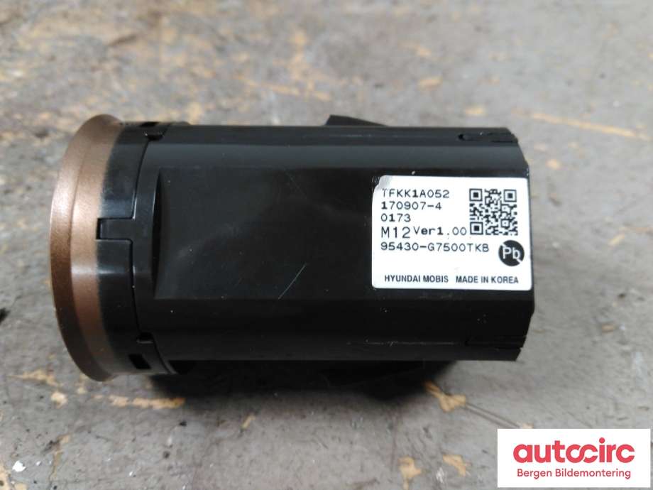 Bryter start/stopp til Hyundai Ioniq Electric 2016-2019 (Fase 1)  (HYUNDAI|95430G 7500TKB|)