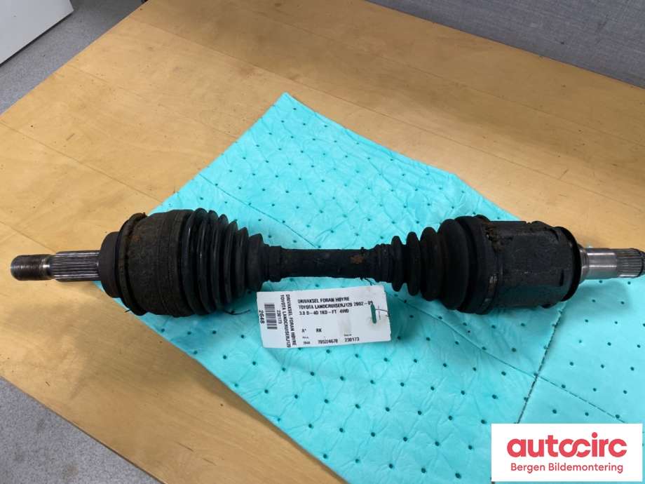 Drivaksel høyre foran til Toyota Land Cruiser 120 2002-2009 (TOYOTA|4343060061|)
