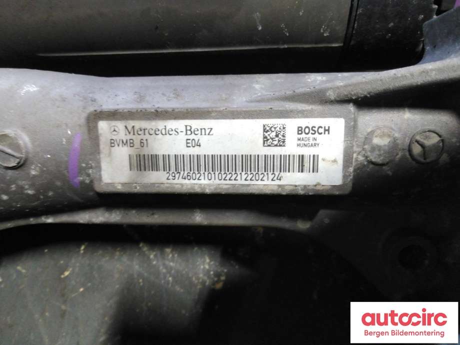 Tannstang elektrisk til Mercedes EQE 2022-->>  (MERCEDES|A 297 460 21 01|A 297 460 48 01|)