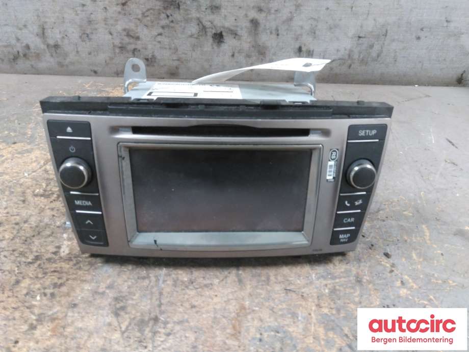 Bilstereo til Toyota Avensis 2009-2015 (Type III, Fase 1) (TOYOTA|8614005040|)