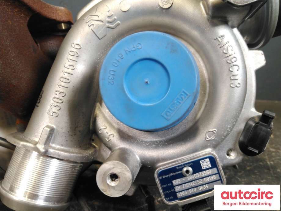Turbo til Toyota Proace 2016-->> (Type II)  (TOYOTA|SU001B3101|)