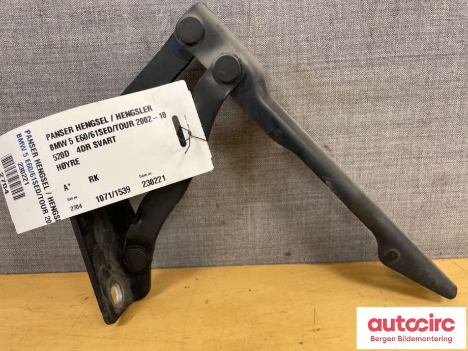 Panserhengsler til BMW 5-Serie 2003-2010 (E60/E61) (E60/E61) (BMW|41 61 7 120 276|)