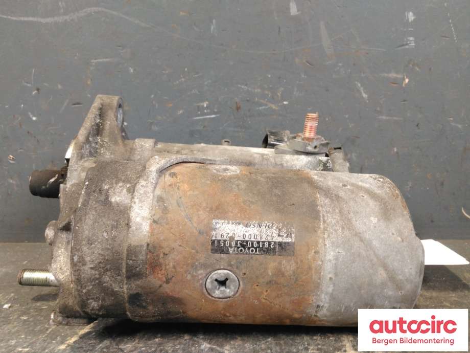 Starter diesel til Toyota Hiace 2007-2012 (Fase 3)  (TOYOTA|2810030051|)