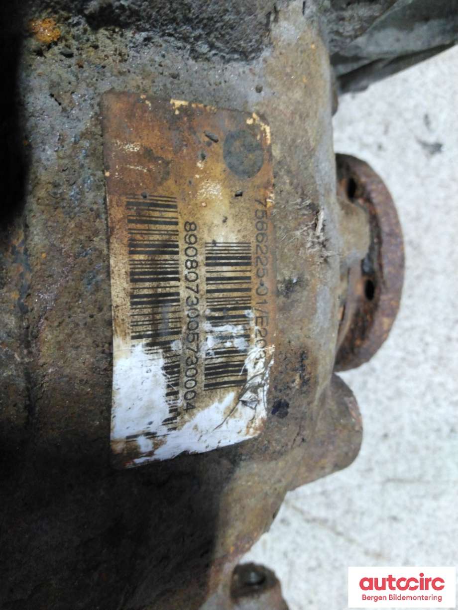 Kardang klokke bak til BMW 3-Serie 2005-2011 (E90/E91/E92/E93) (E90/E91/E92/E93) (BMW|33 10 7 566 226|)