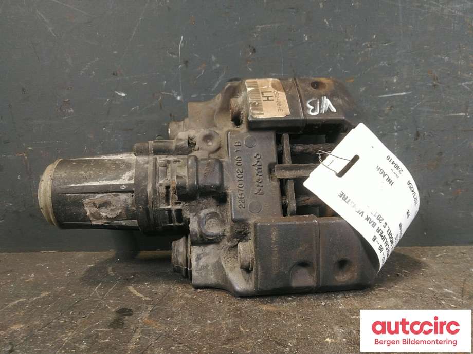 Bremsecaliper venstre bak til Tesla Model S 2013-2016 (Fase 1)  (TESLA|1021252-00-B|)