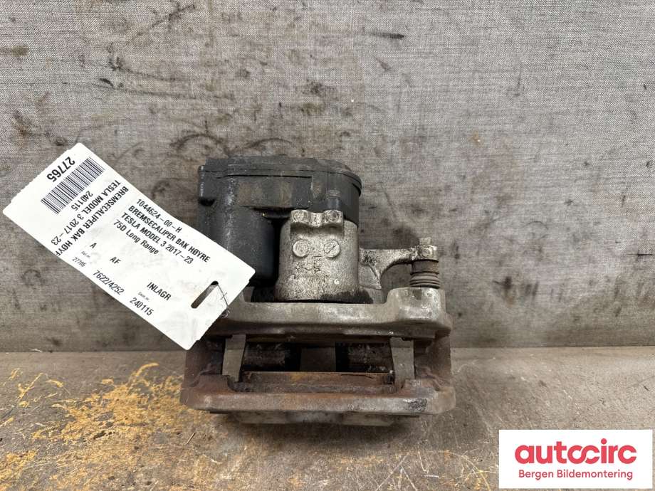 Bremsecaliper høyre bak til Tesla Model 3 2018-2023 (Fase 1)  (TESLA|1044624-00-H|)