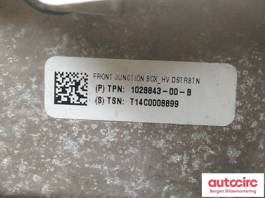 Diverse deler til Tesla Model S 2013-2016 (Fase 1) (TESLA|1028843-00-B|)