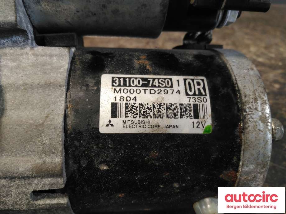 Starter til Suzuki Vitara 2015-->> (Type IV)  (SUZUKI|31100-74S01|)
