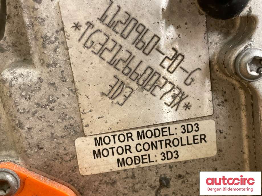 Motor elbil foran til Tesla Model Y 2021-2024 (Type I)  (TESLA|1120960-10-H||1120960-20-G)