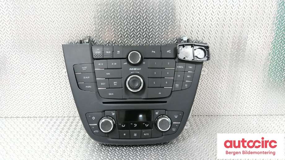 Varmeapparat betjening til Opel Insignia A 2009-2014 (OPEL|13273102|13273256|)