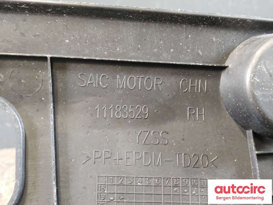 Motordeksel over motor til MG Marvel R 2021-->>  (MG||11183529)