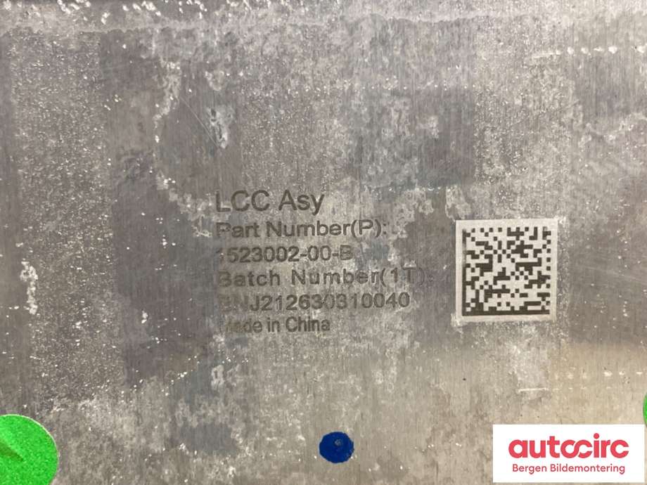 Varmeapparat diverse til Tesla Model Y 2021-2024 (Type I)  (TESLA|1523002-00-B||1549902-00-C)