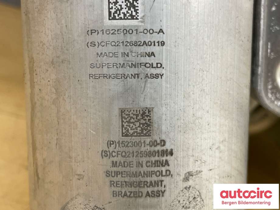 Varmeapparat diverse til Tesla Model Y 2021-2024 (Type I)  (TESLA|1523002-00-B||1549902-00-C)