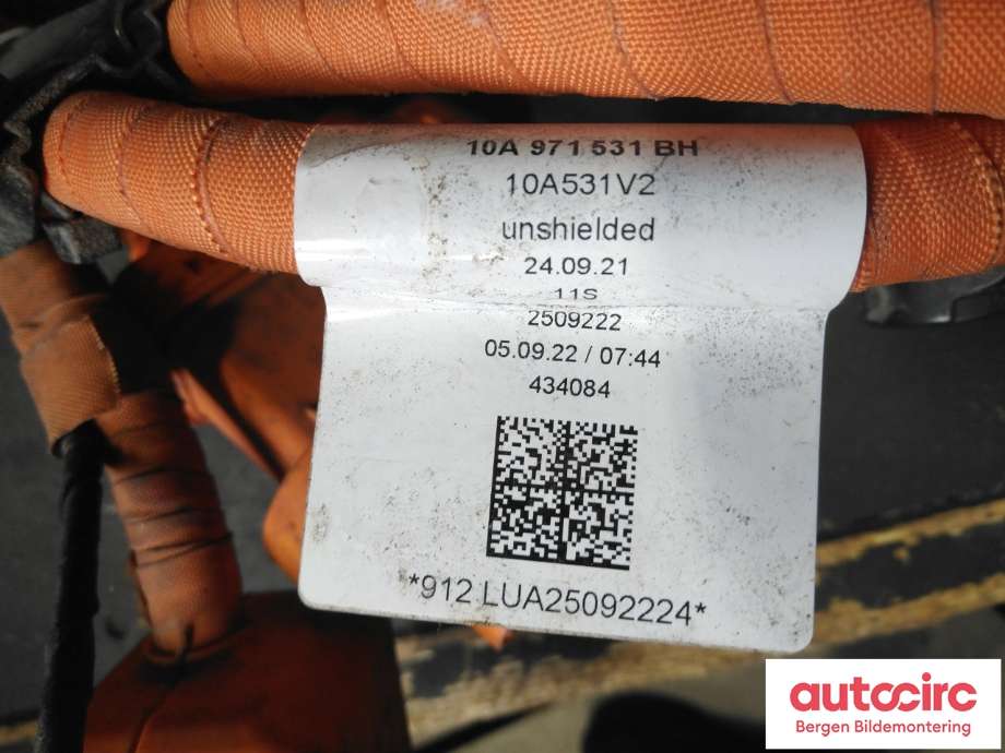 Kabel høy volt (HV) hybrid til VW ID.3 2020-->>  (VOLKSWAGEN|10A 971 531 BP|)