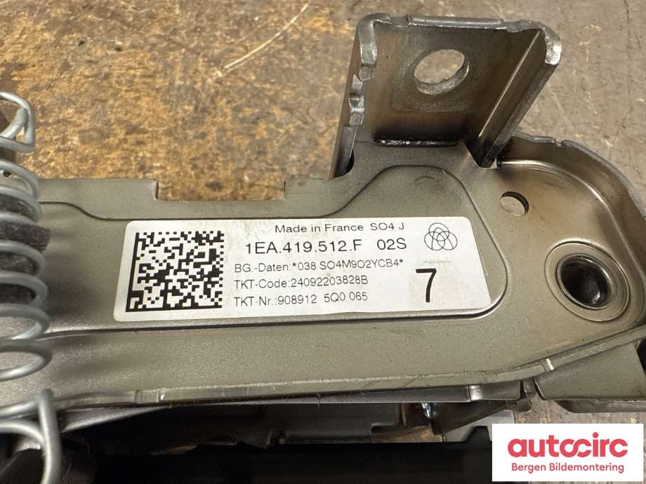 Rattaksel til VW ID.3 2020-->>  (VOLKSWAGEN|1EA 419 512 F|)