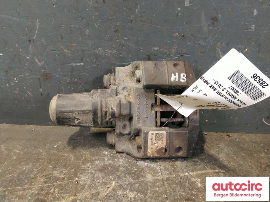 Bremsecaliper høyre bak til Tesla Model S 2013-2016 (Fase 1)  (TESLA|1021250-00-F|)
